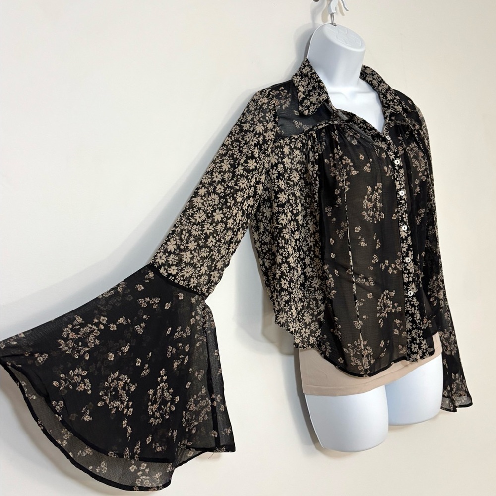 Free People Sheer Top